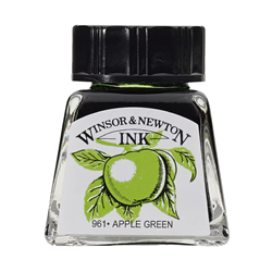 W N 011 Drawing Ink 14mL (961) Apple Green Waterproof